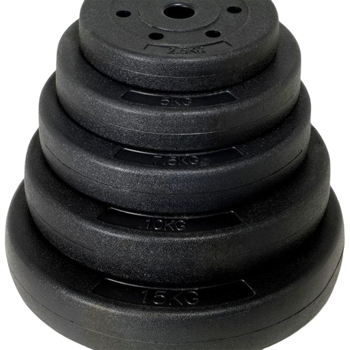 Ozio Fitness 40kg runda viktskivor för bodybuilding