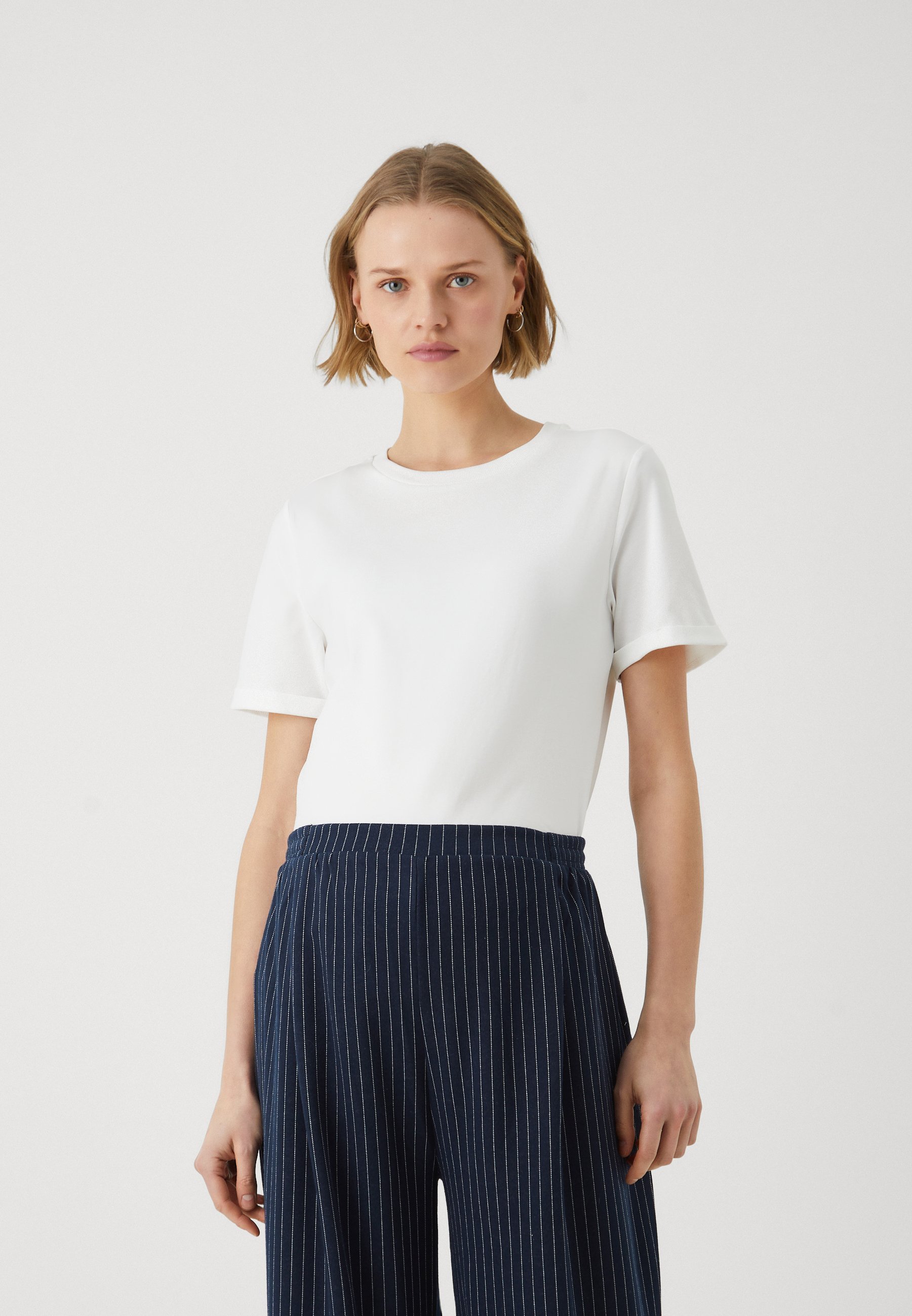MAMALICIOUS MLNEWEVA - T-shirt basic - bianco neve