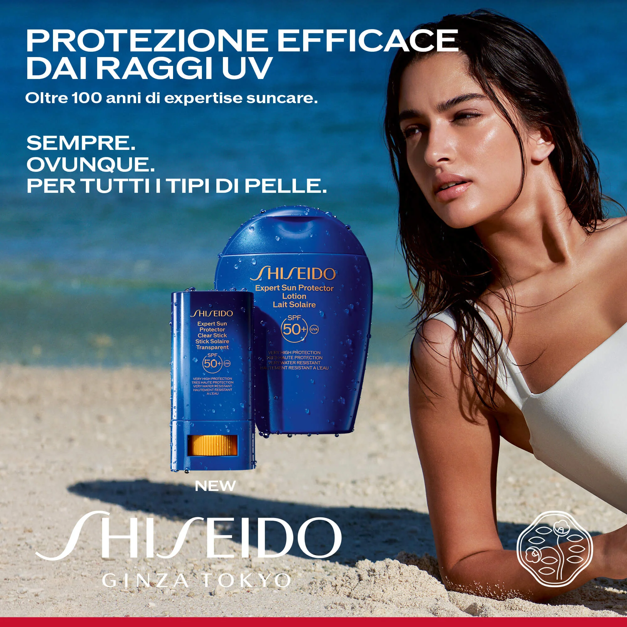 Solari Expert Sun Protector Clear Stick SPF50+ - Stick solare alta prot.