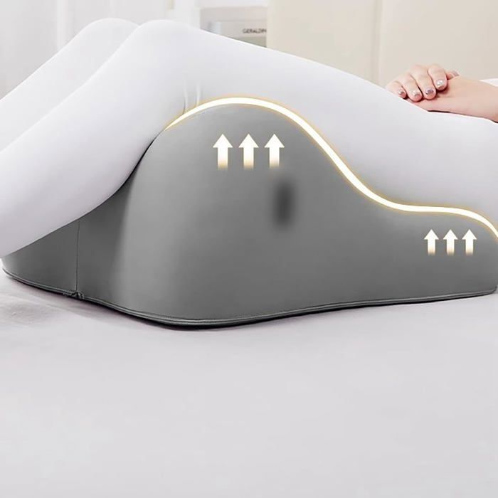 Oreillers - Coussin compensé - Coussin compensé pour dormir - Oreiller dorsal en mousse à mémoire de forme - Oreiller orthopédique