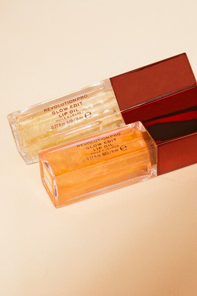 Aceite labial con brillo Revolution Pro Glow Edit Touch Clear