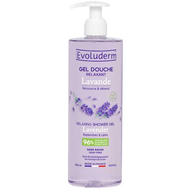 Evoluderm Avslappende Lavendel Dusjsåpe 500 ml 500 ml