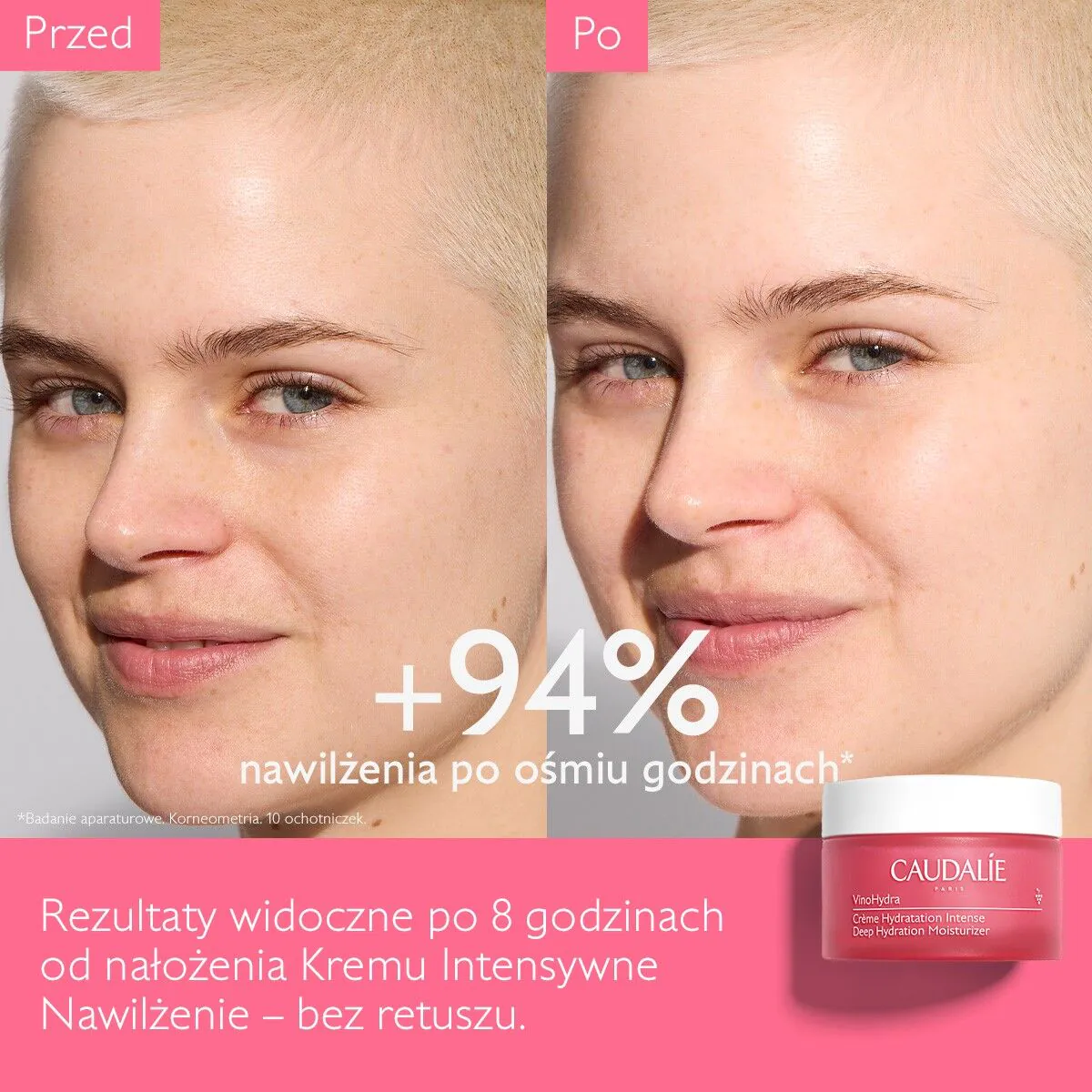 Caudalie VinoHydra Krem intensywne nawilżenie, 50 ml