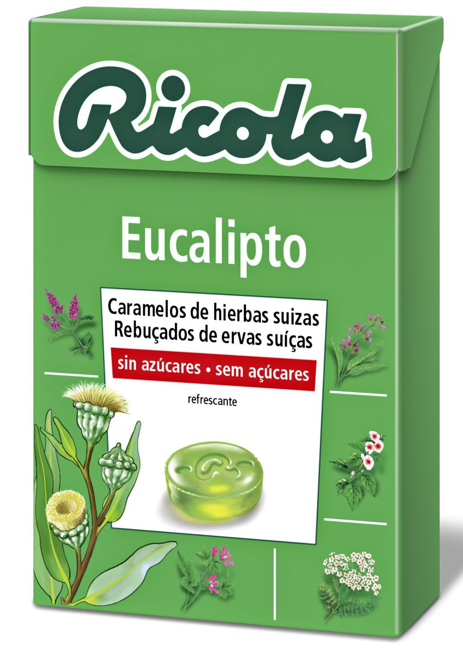 Eukalipto saldainiai Vitaminai ir mineralai