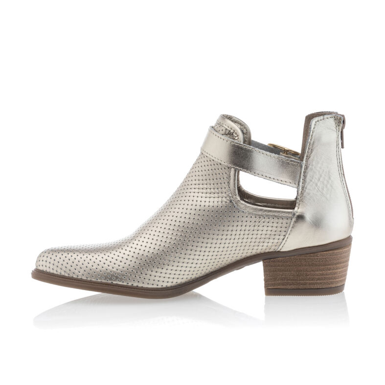 Gelbe Damenstiefel / Stiefeletten