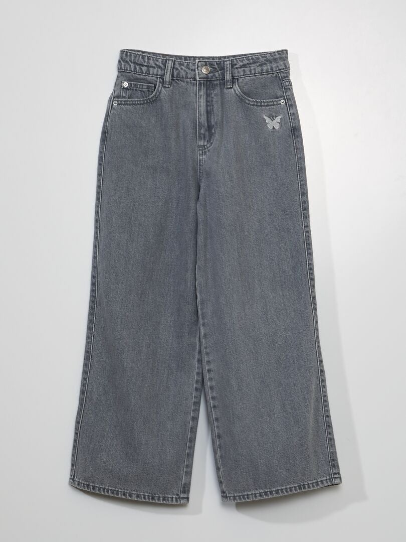 Calça jeans cinza