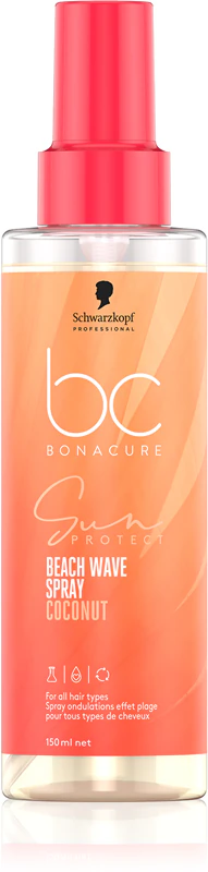 Schwarzkopf Professional BC Bonacure Sun Protect Beach Waves Spray voor een beachy look.