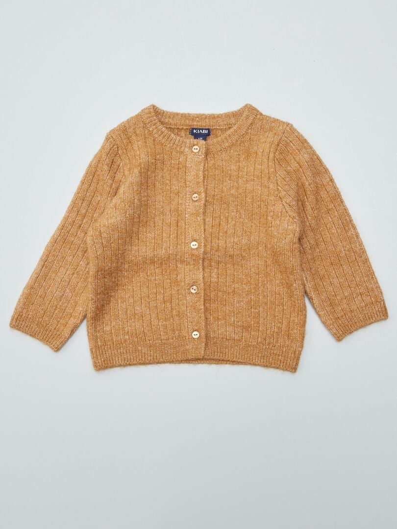 5-delige 'Welkom Baby' geboortedoos - Unisex - Lichtbruin