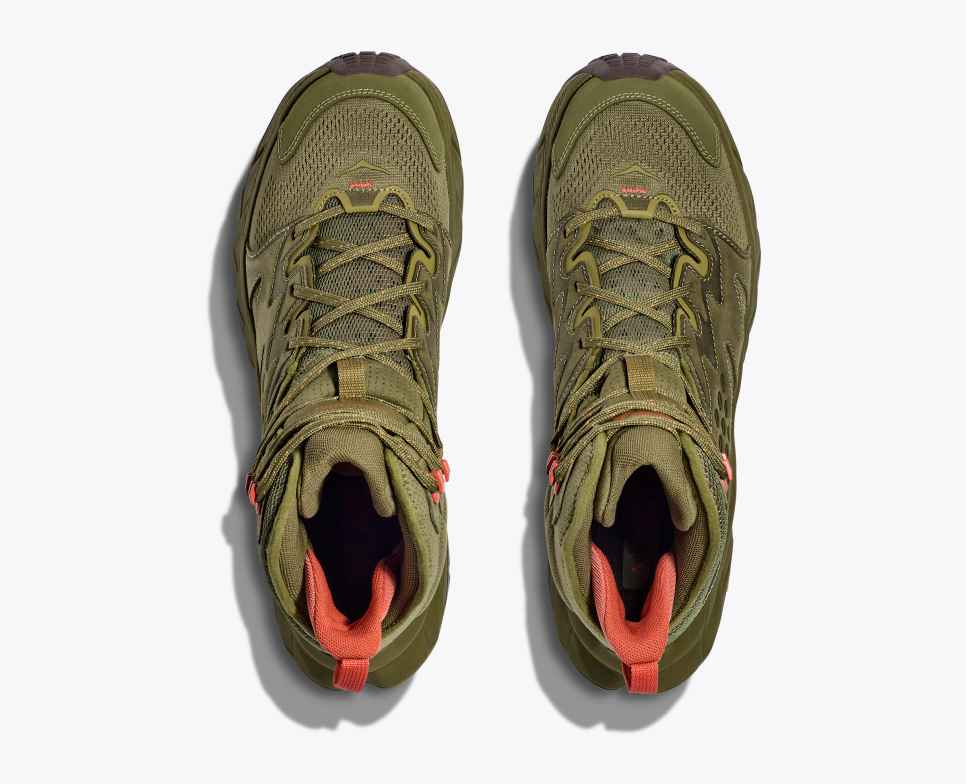 HOKA Anacapa Breeze, colore medio avocado/ocra bruciata