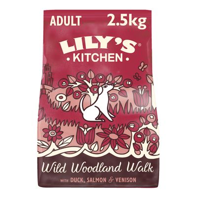 Lily's Kitchen tørfoder til voksne hunde - and, laks og vildt