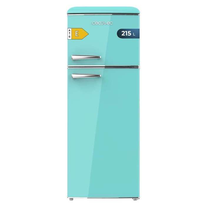 Cecotec Réfrigérateur rétro Bolero CoolMarket 2D Origin 215 Green E