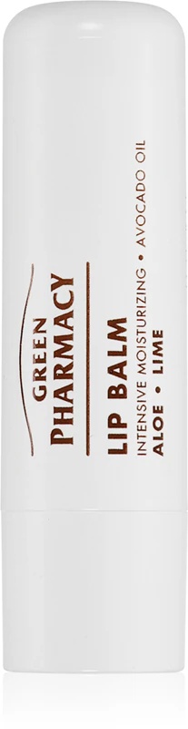 Green Pharmacy Aloe Lip Balm intenzivno vlažilni balzam za ustnice SPF 10