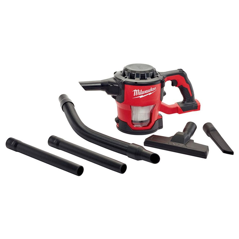 Aspirador de pó MILWAUKEE 18V com acessórios M18CV-0