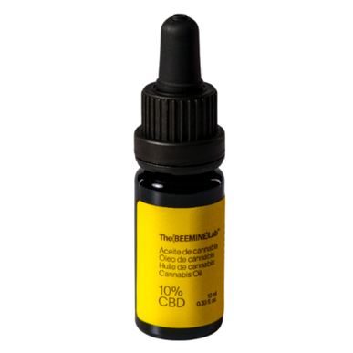 Beemine Lab Cannabis Oil 10% CBD Väsymyksen lievitysöljy, jossa 1000 mg CBD:tä 10 ml