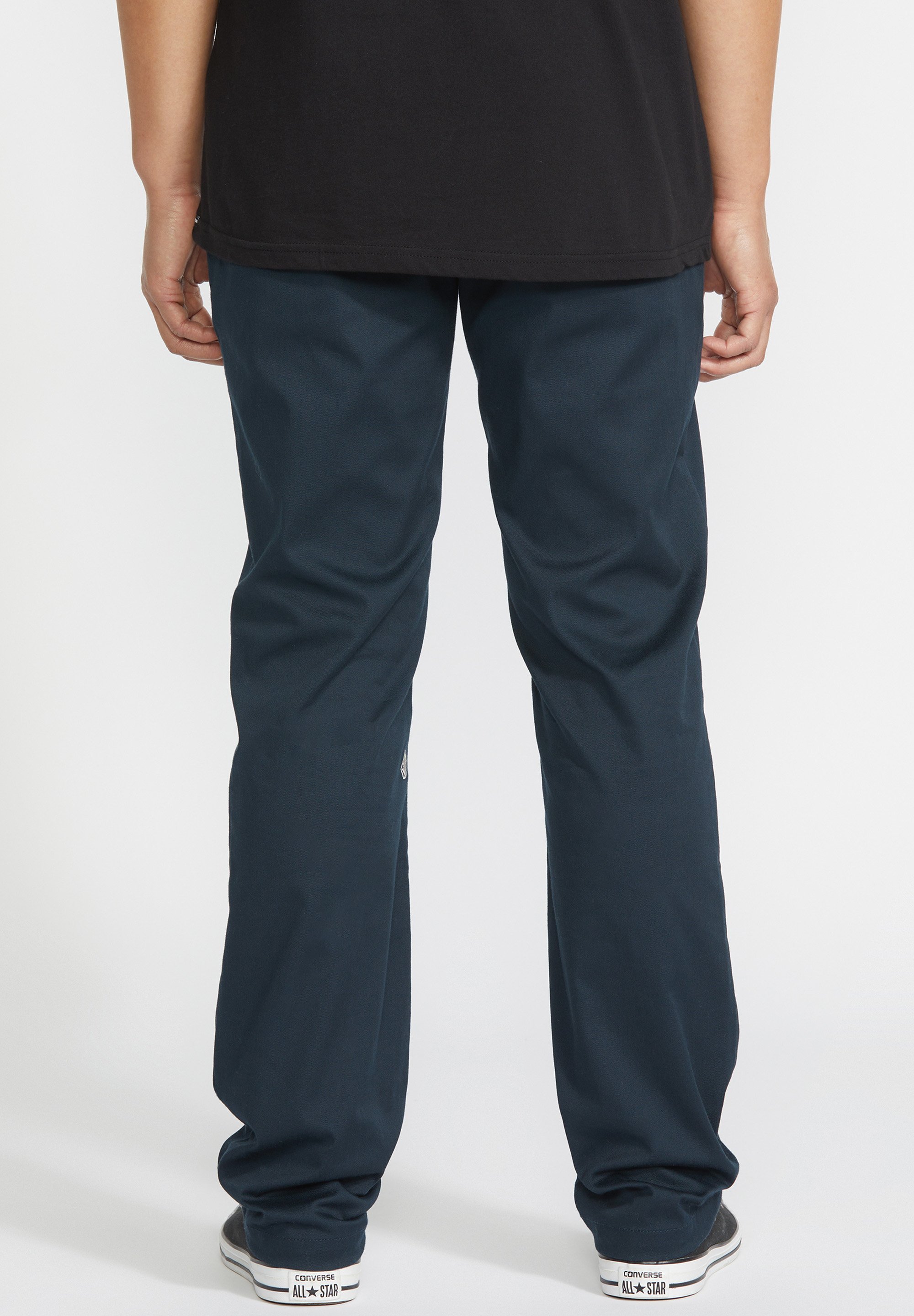 Volcom FRICKIN MODERN STREET - Chinos - mørk marineblå