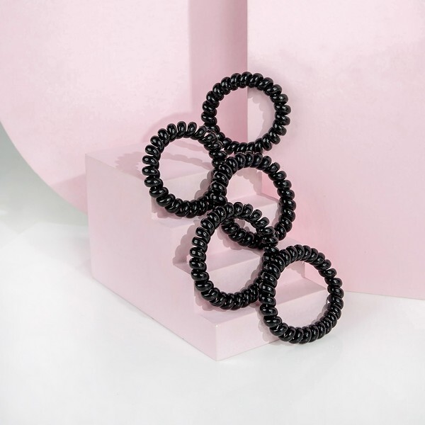 Brushworks Wonder Bobble Stor Svart (5-pack)