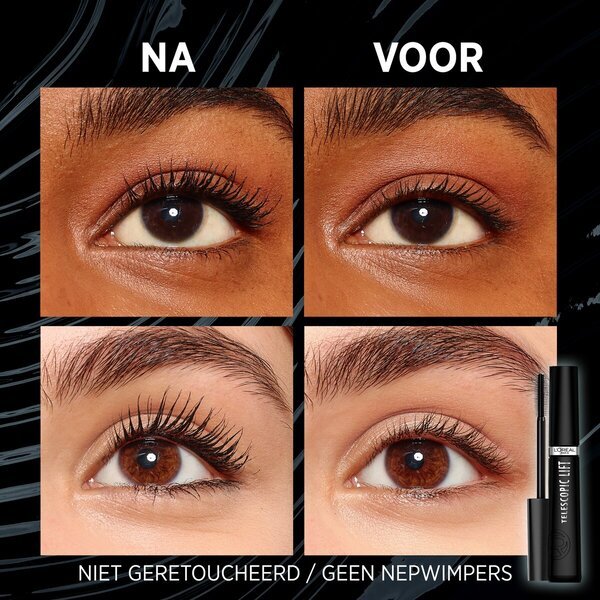 L'Oréal Paris Telescopic Lift črna vodoodporna maskara<br>9,9 ml