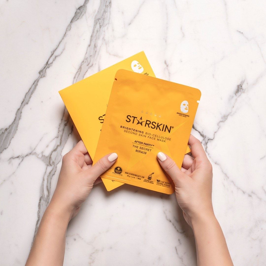 STARSKIN® Maske za lice za poslije zabave, pakovanje od 3+1 -