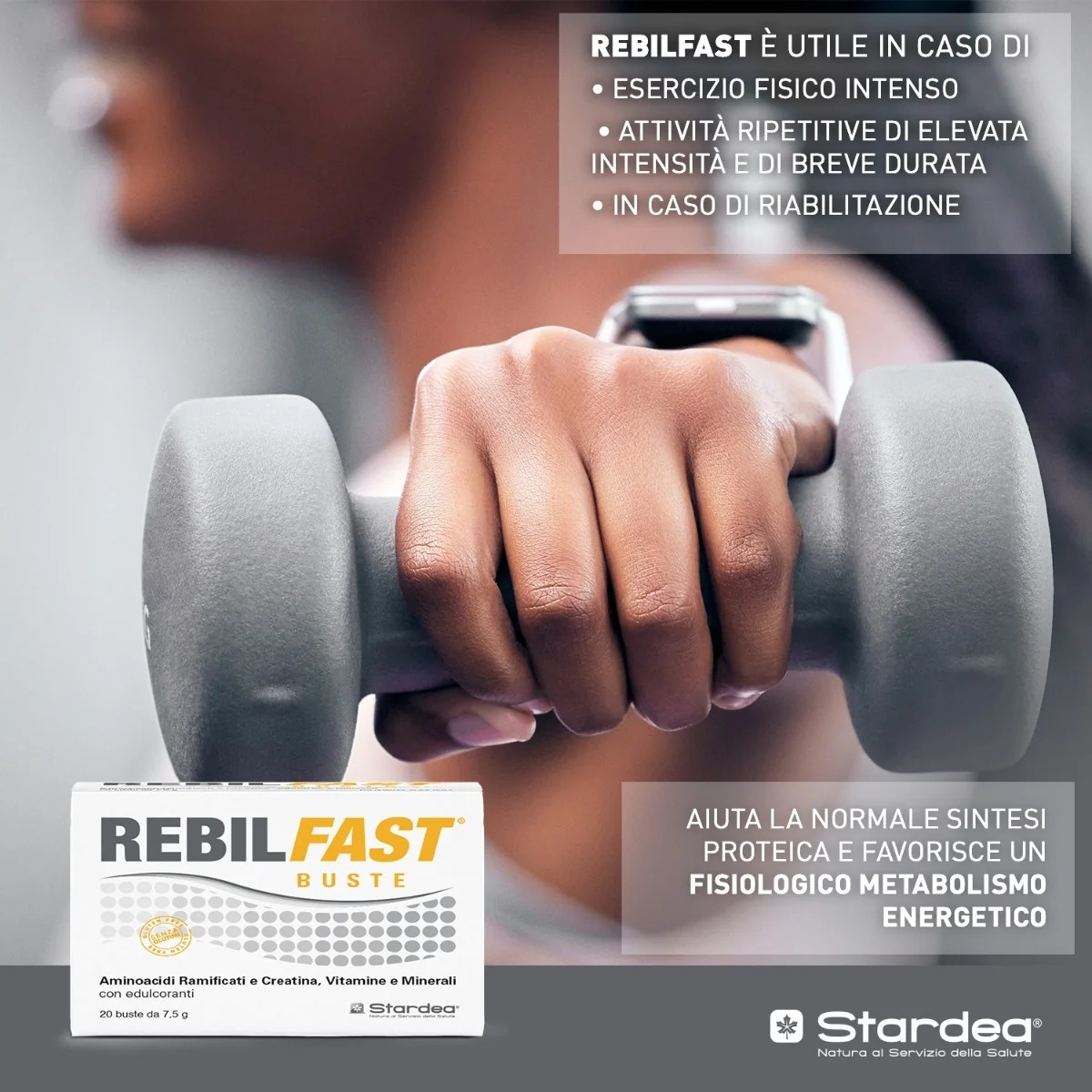 STARDEA Rebilfast 20 zakjes 7,5 g Voedingssupplement voor sporters