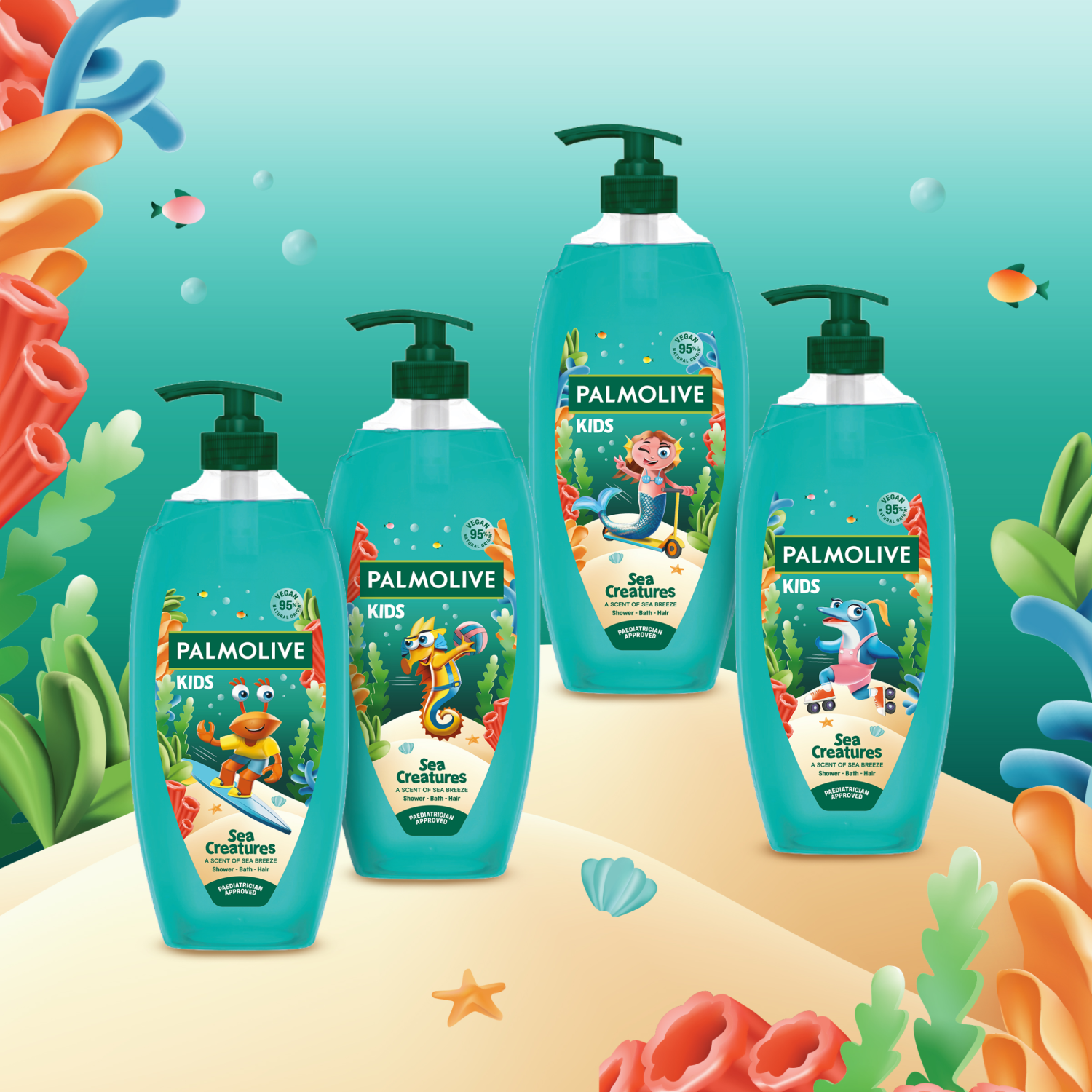 Palmolive Kids Animali Marini