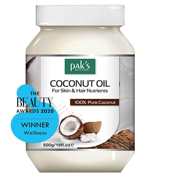 Paquetes de aceite de coco