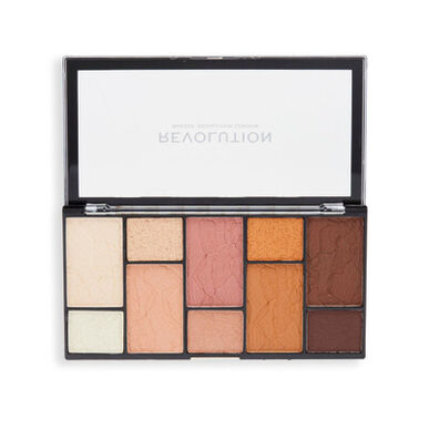 „Makeup Revolution“ šešėlių paletė „Neutral Charm“ pigmentuotų akių šešėlių paletė 1 vnt. 1 vnt.