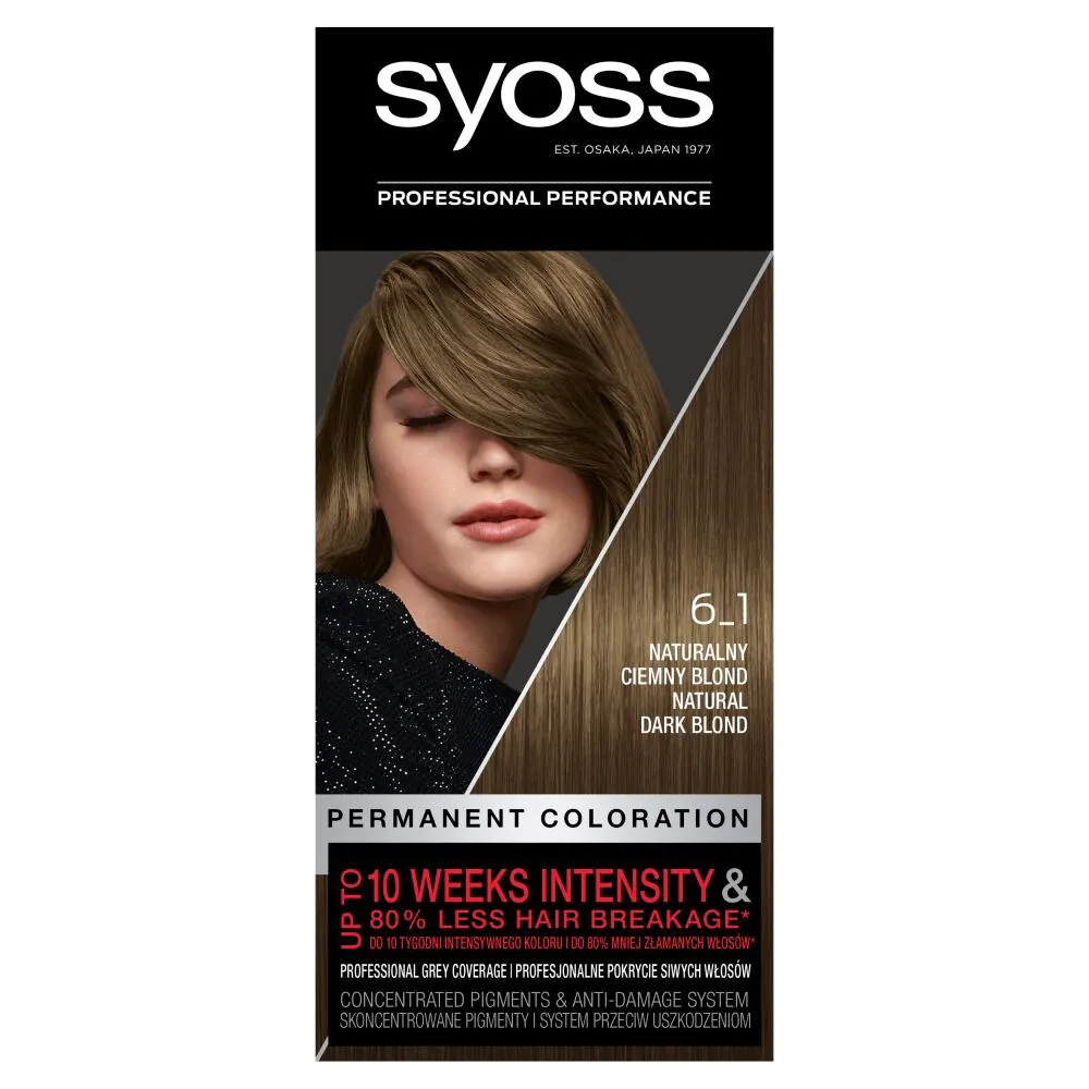 Syoss Farba do włosów Natural Dark Blond 6-1