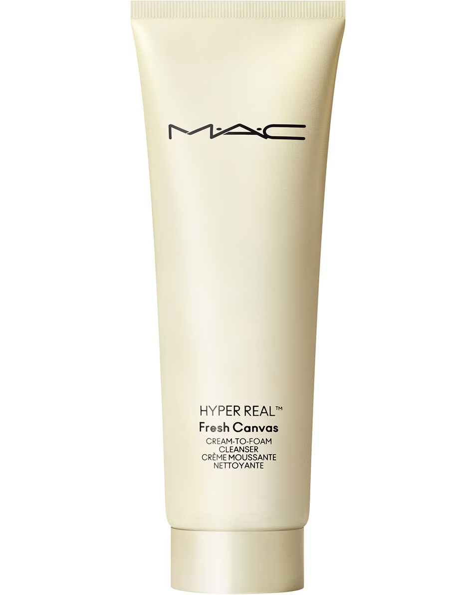 MAC Hyper Real Fresh Canvas Cream-To-Foam Cleanser Ενυδατικό Καθαριστικό - Αφρώδης & Κρεμώδης Υφή