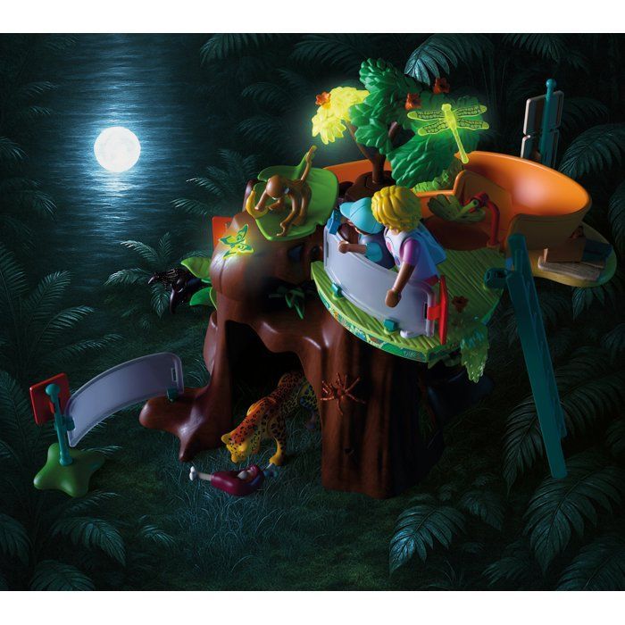 Playmobil 72071 Zoológico: En el corazón de la selva