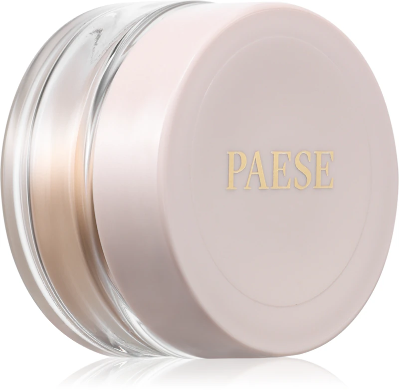 Paese Olive Powder, een transparant poeder met hydraterende werking.
