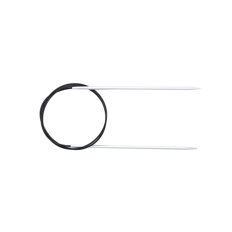Aiguille circulaire 80 cm 3,5 mm aluminium argent