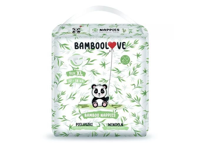 Couche Bamboolove  taille  L  (9-14Kg)  21  couches