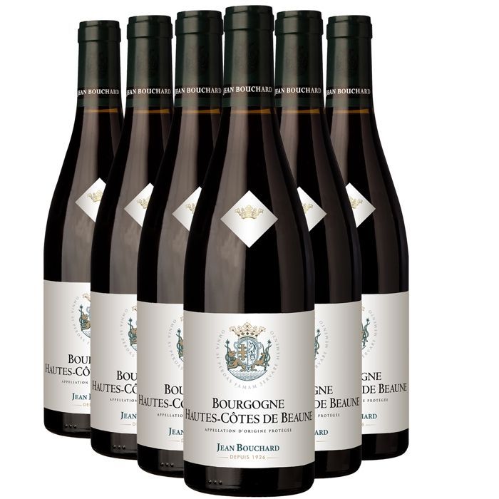 Jean Bouchard Bourgogne Hautes Côtes de Beaune 2022 - Vin Rouge de Bourgogne (6x75cl)
