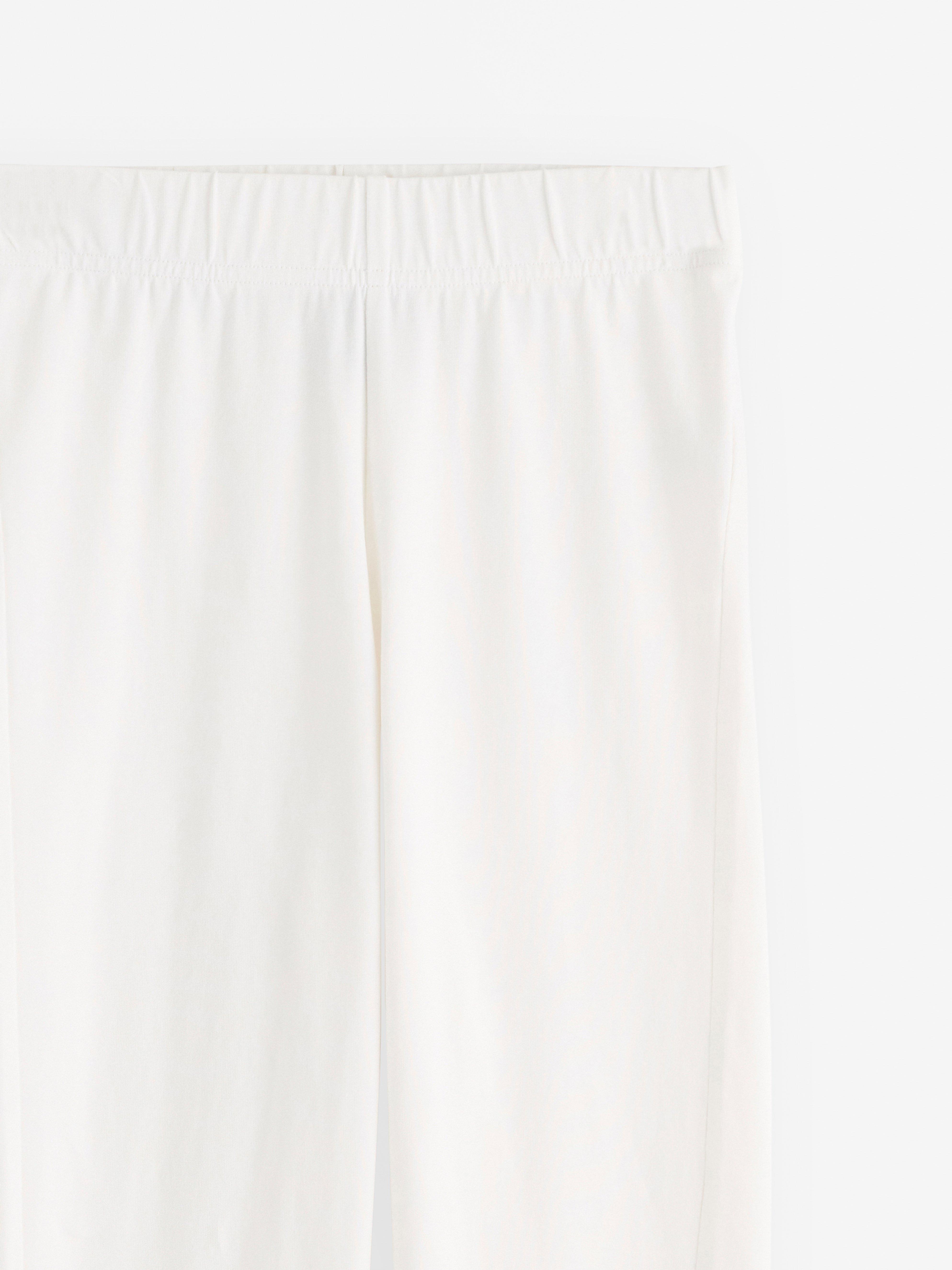 Leggings Capri blancos