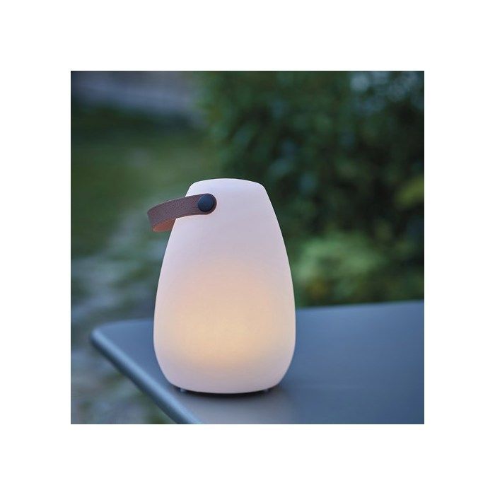 Linterna de exterior - NATURE ET DECOUVERTES - Ozalée - Blanca - LED integrado - Recargable por USB