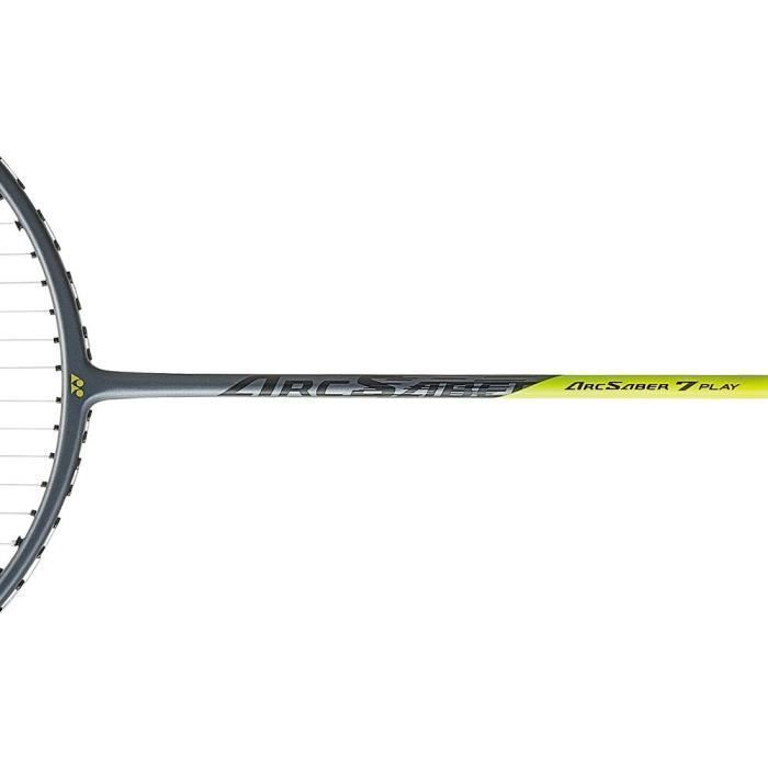 Yonex Arcsaber 7 play 4U5 badminton racket - GRAY/YELLOW - TU