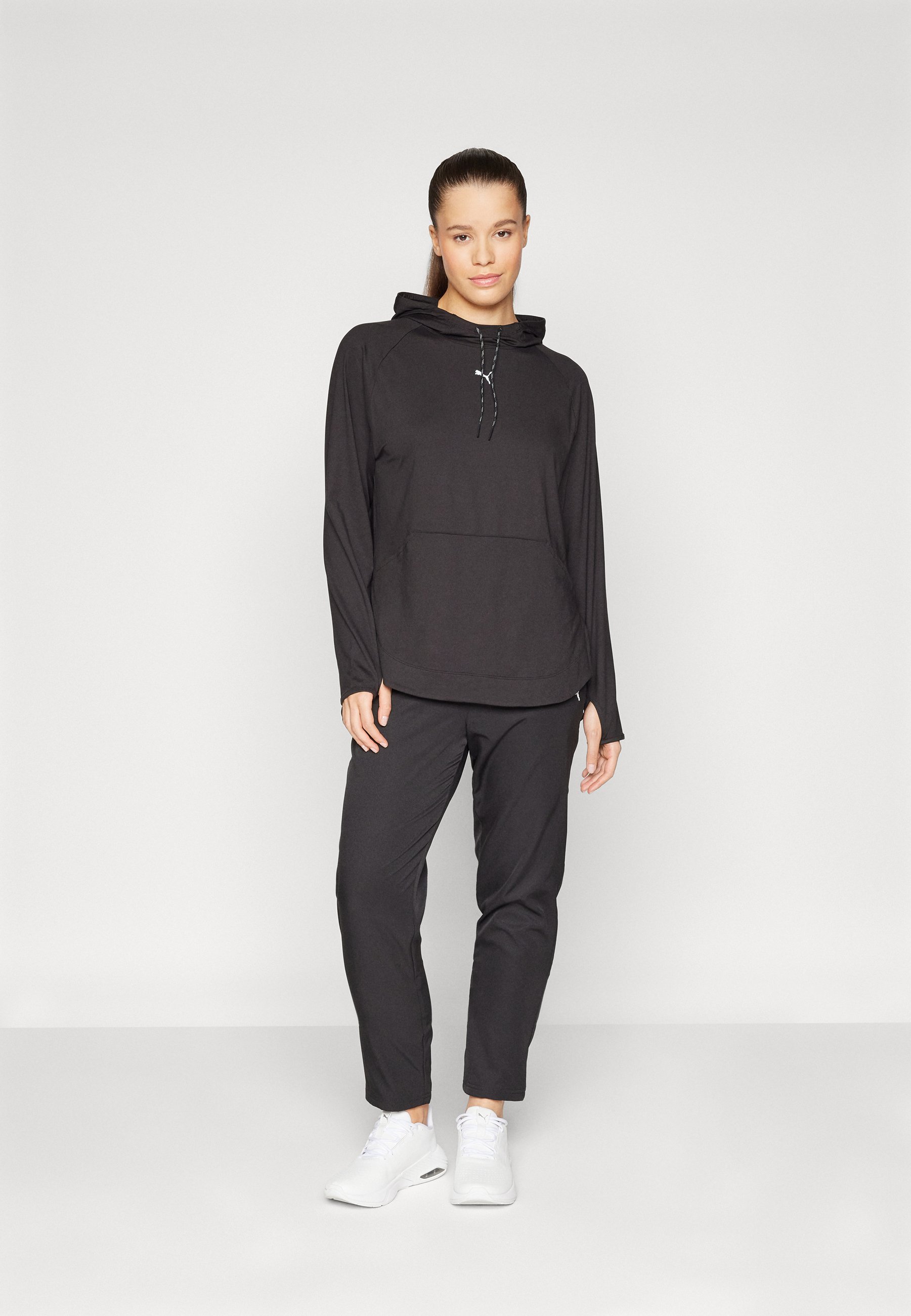 Sweat à capuche Puma MODEST - Haut à manches longues - Noir