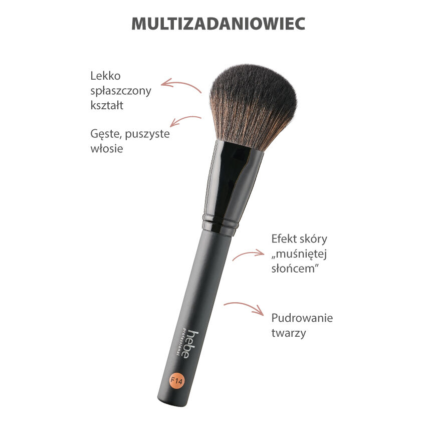 Hebe Professional Μεγάλη βούρτσα στερέωσης