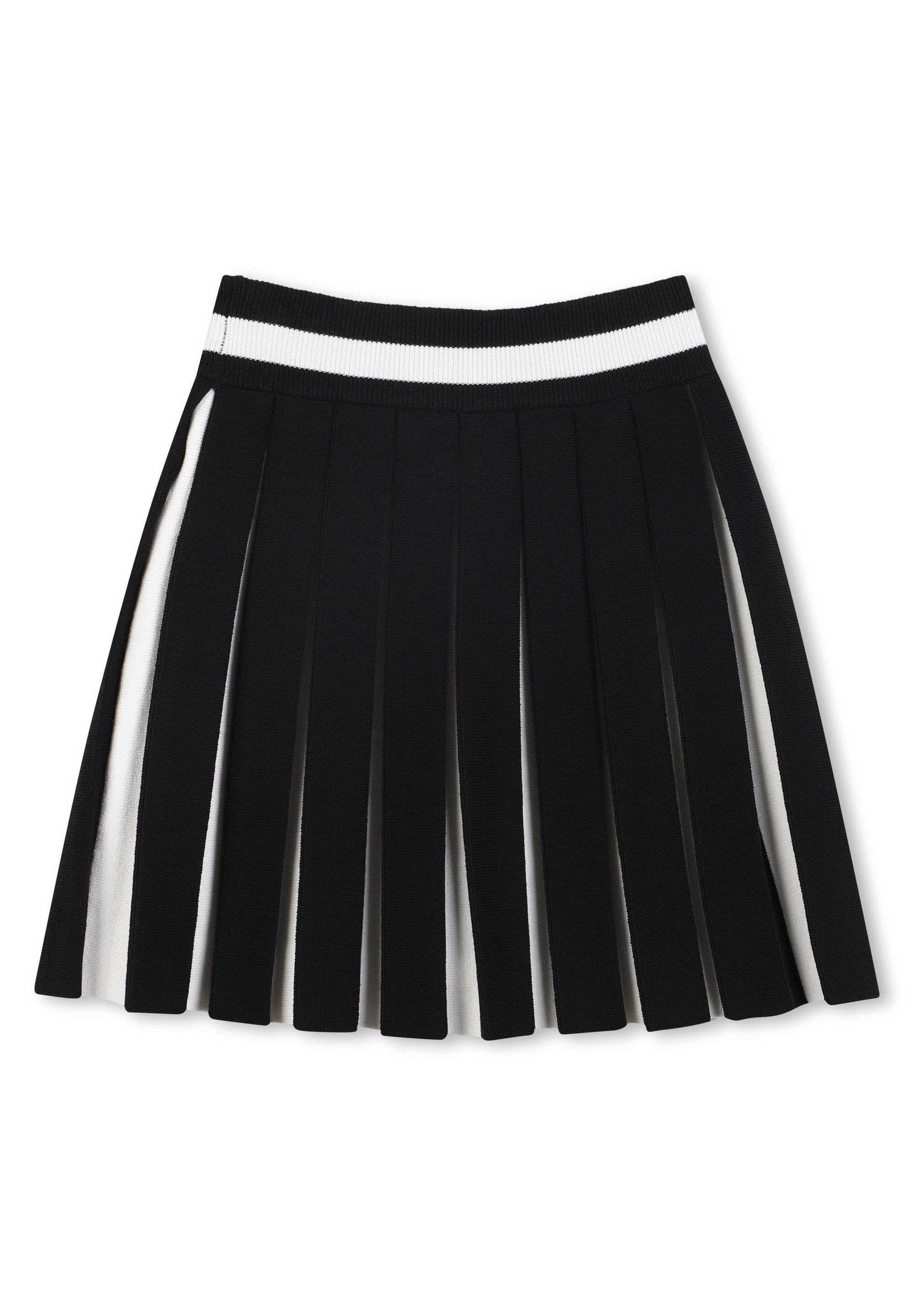 KARL LAGERFELD KIDS SKIRT - A-line skjørt - black/white