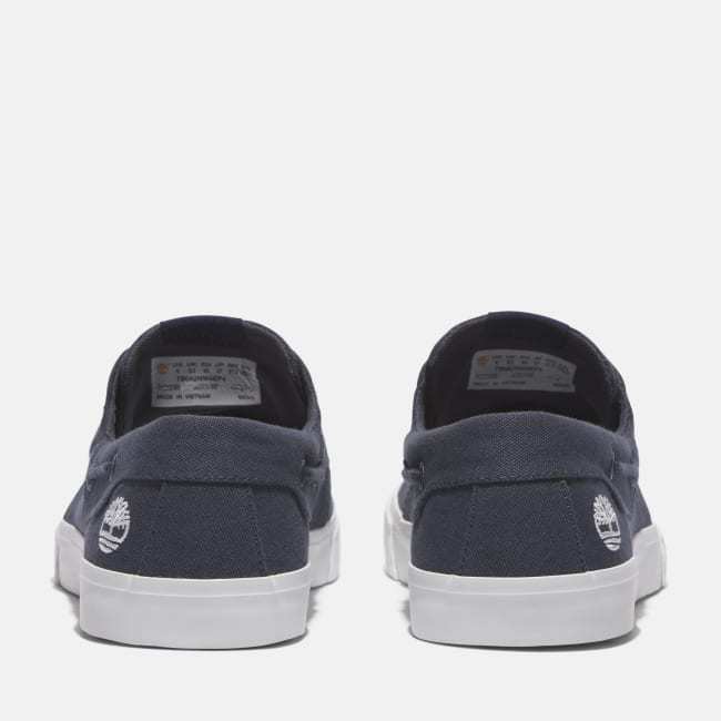 Sneaker Bassa Stringata da Uomo in blu marino