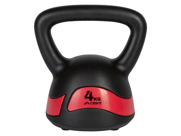 CRIVIT Kettlebell in plastica