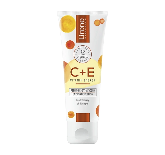 Lirene C   E Vitamin Energy rewitalizujący peeling enzymatyczny 75 ml