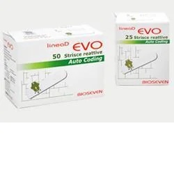 BIOSEVEN Linea D Evo Blutzuckerteststreifen 50