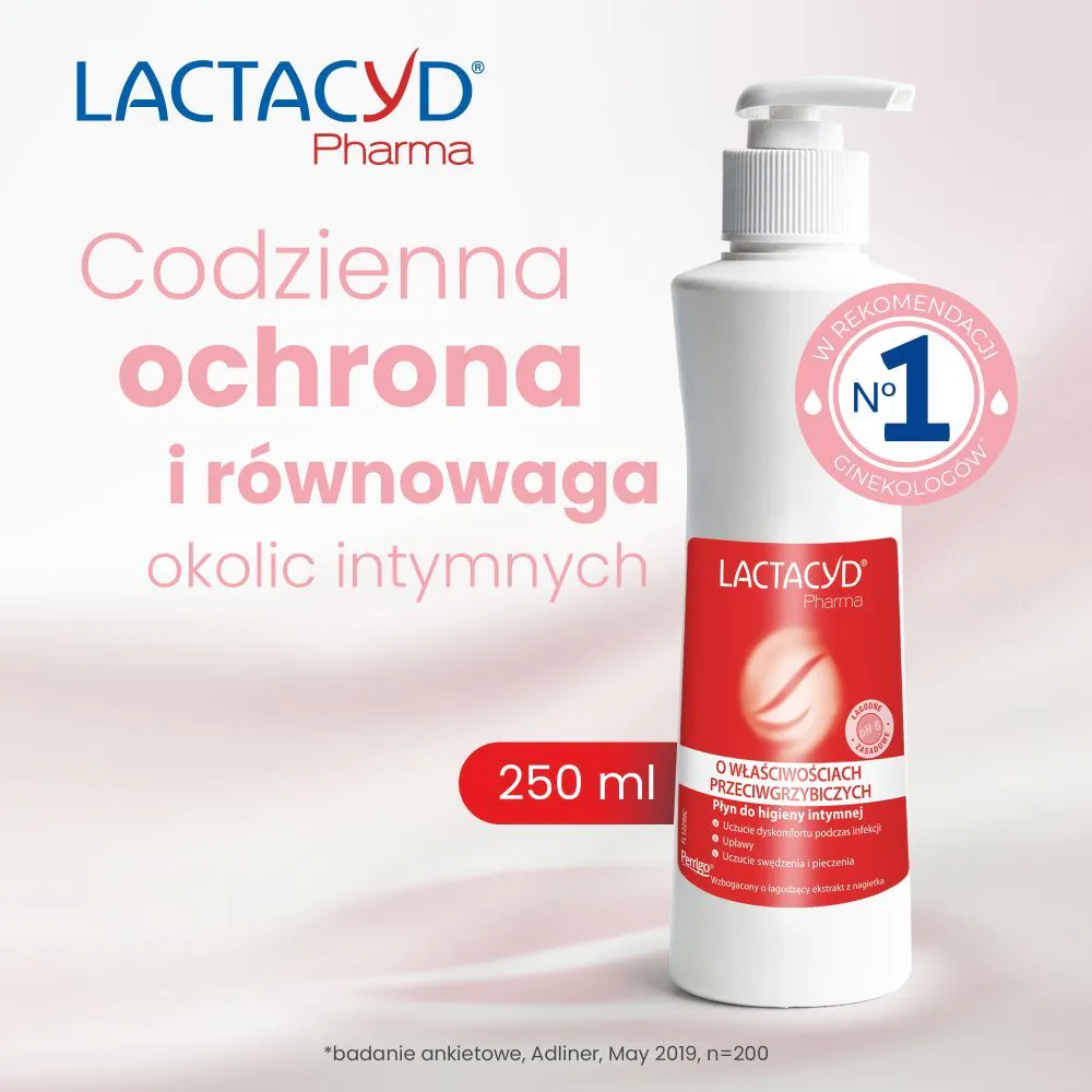 Lactacyd Pharma Płyn Ginekologiczny Przeciwgrzybiczy 2