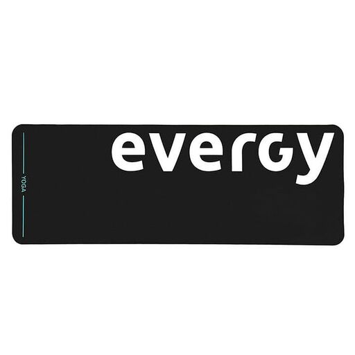 Evergy 120 cm melns fitnesa studijas paklājiņš