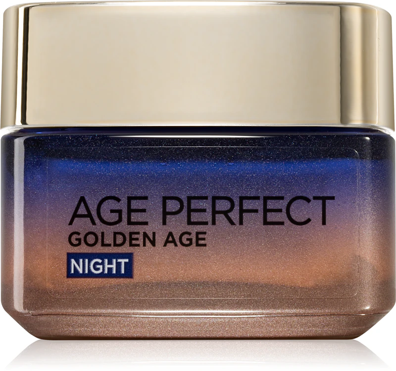 Creme Noturno Antirrugas Age Perfect Golden Age da L'Oréal Paris para Pele Madura