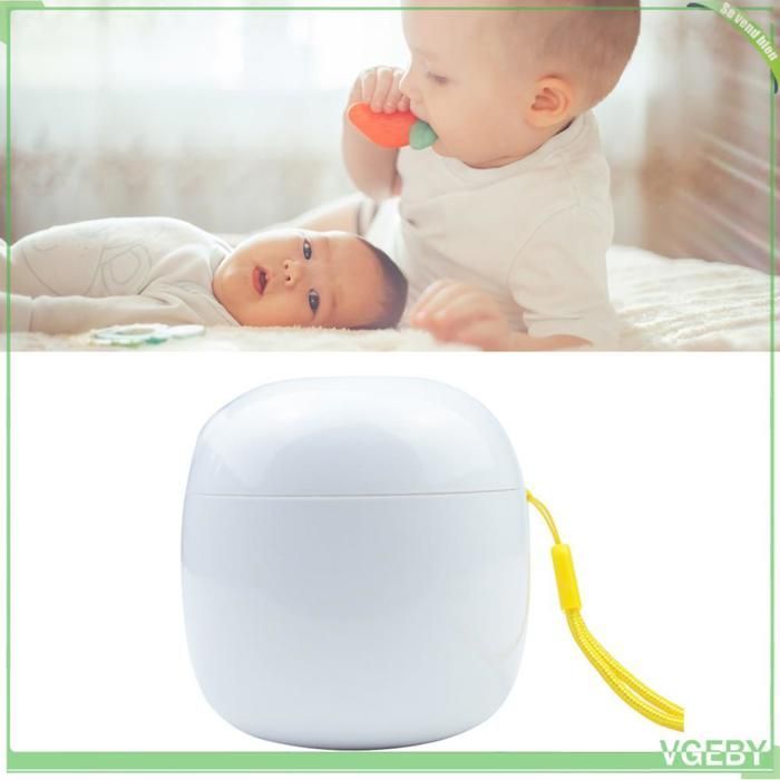 VGEBY Boite Sterilisation UV Portable Haute Efficacite Rechargeable - Bebe Nipple Disinfector Blanc