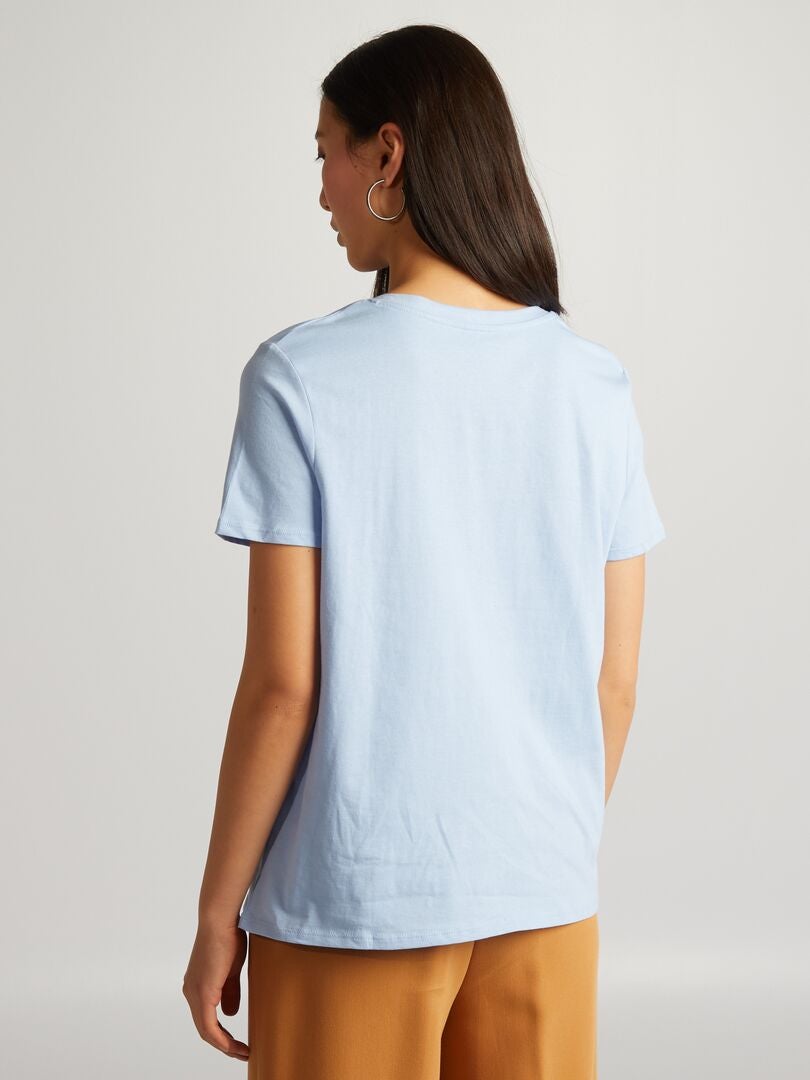Camiseta básica - AZUL