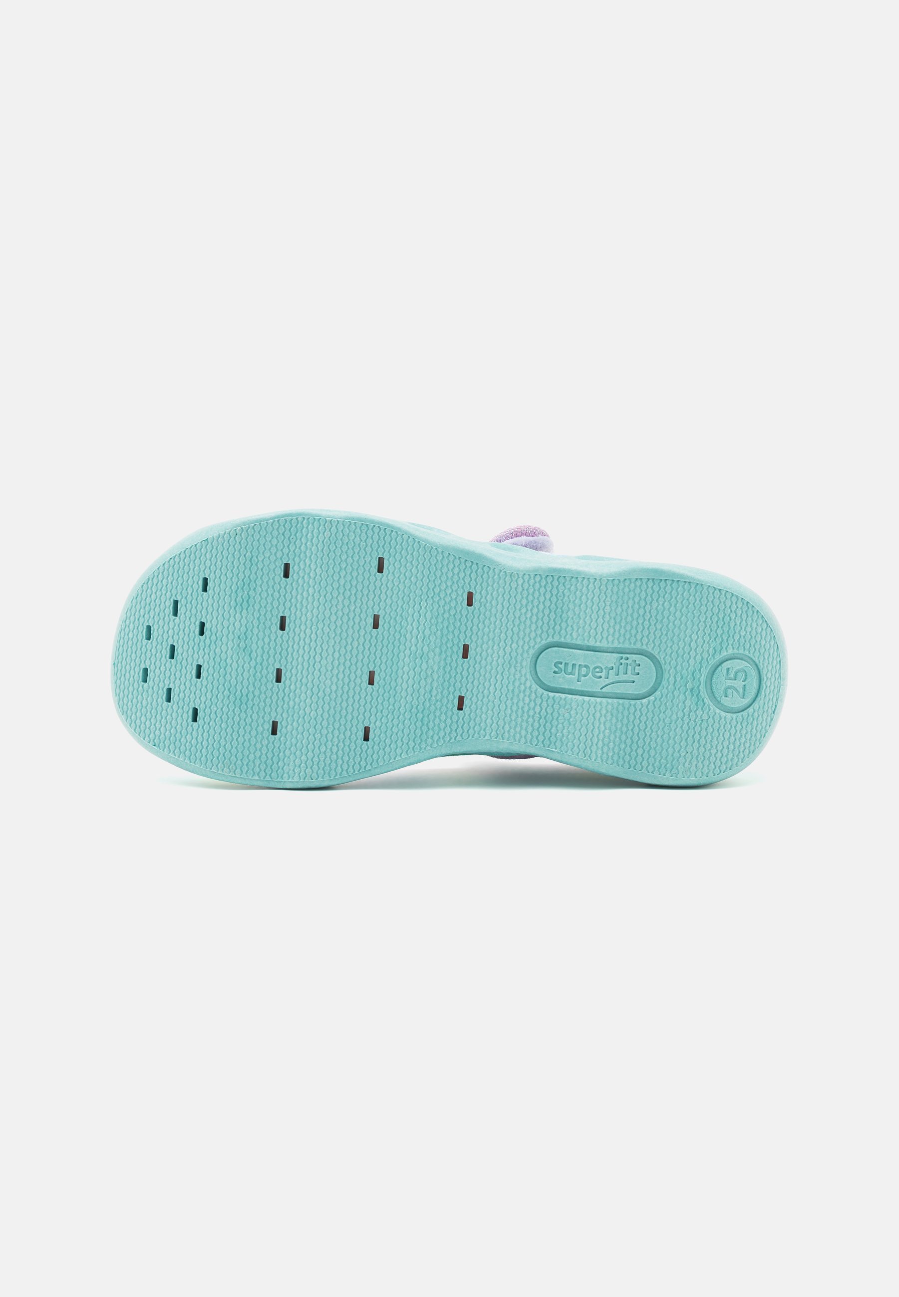 Superfit BUBBLE - Slippers - turquoise/multicolor