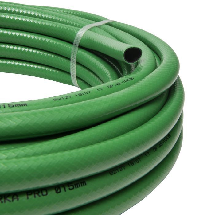 Tuyau d'arrosage guipé vert Ø15mm WERKA PRO  20m